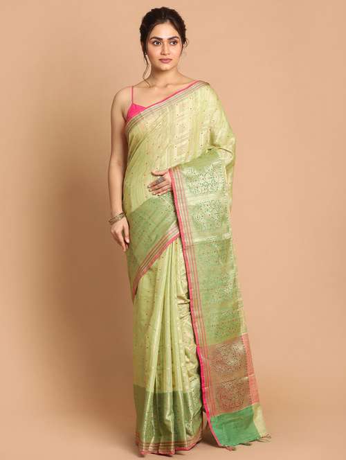women self design bordered saree with blouse - 21185834 - Standard Image - 0