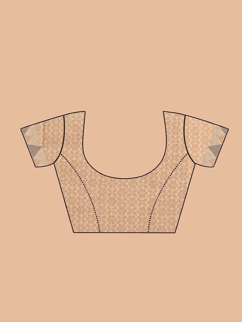 women self design handloom saree with blouse - 21185921 - Standard Image - 3