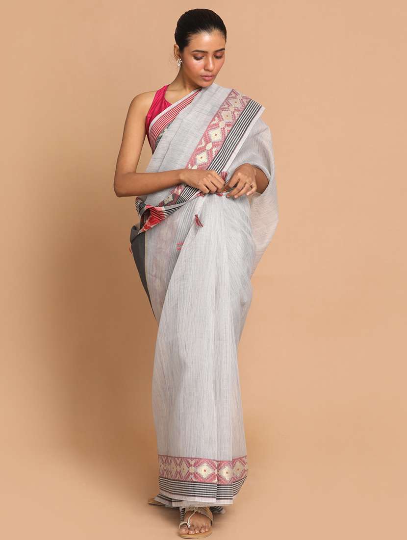 women handloom saree with blouse - 21185922 - Zoom Image - 0