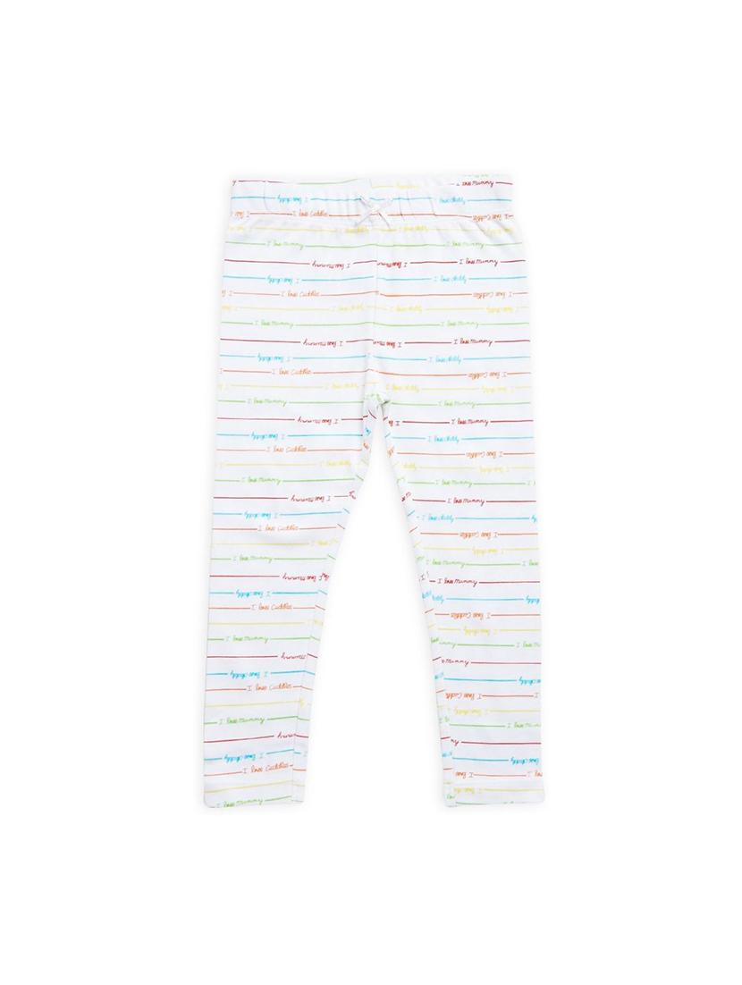 girl printed full length twin set - 21186749 - Standard Image - 3