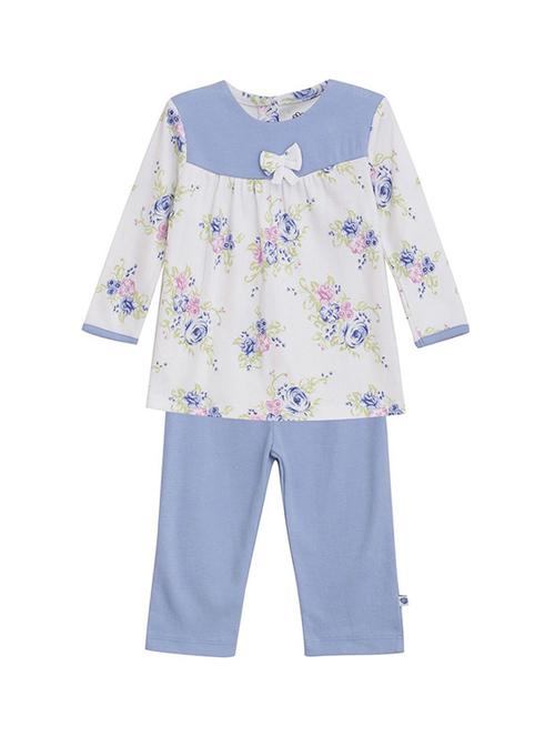 kids printed full length twin set - 21186913 - Standard Image - 0