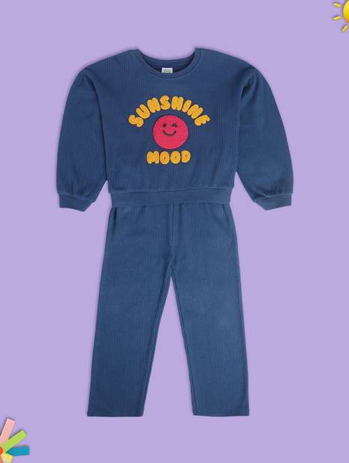 kids printed full length twin set - 21186989 - Standard Image - 0