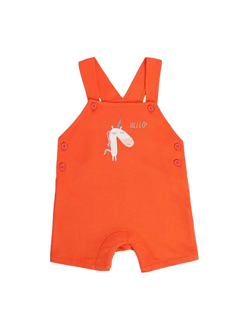 kids printed dungarees with t-shirt - 21187016 -  Standard Image - 3