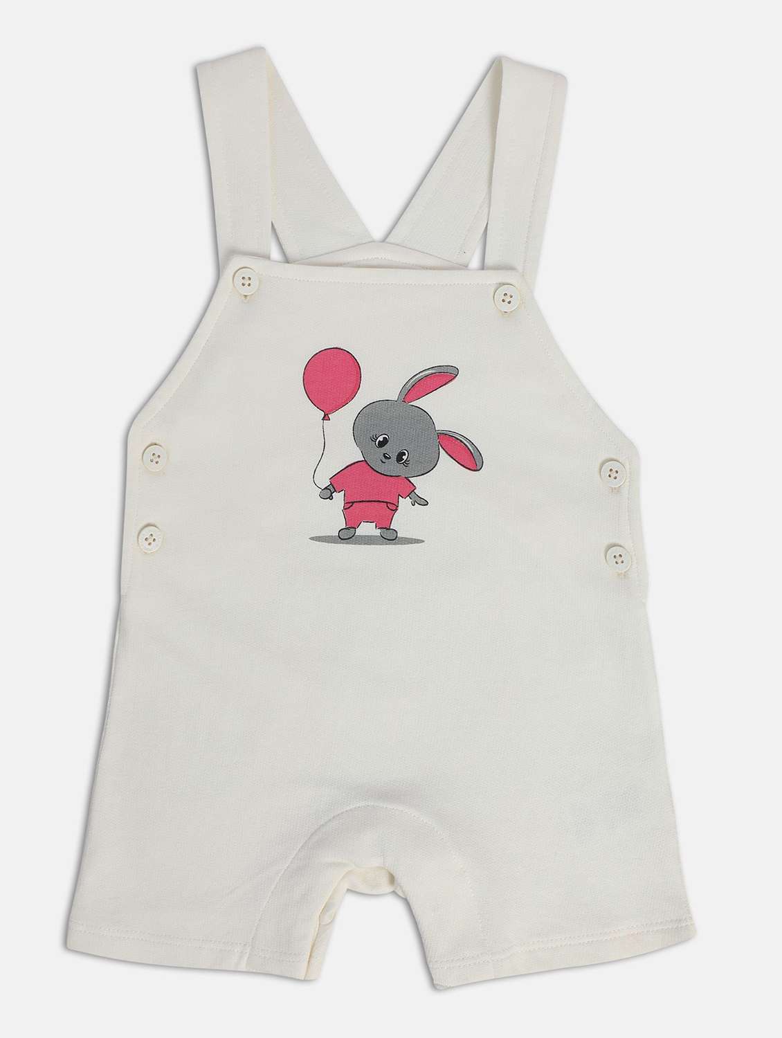 kids printed dungarees with t-shirt - 21187019 -  Standard Image - 3