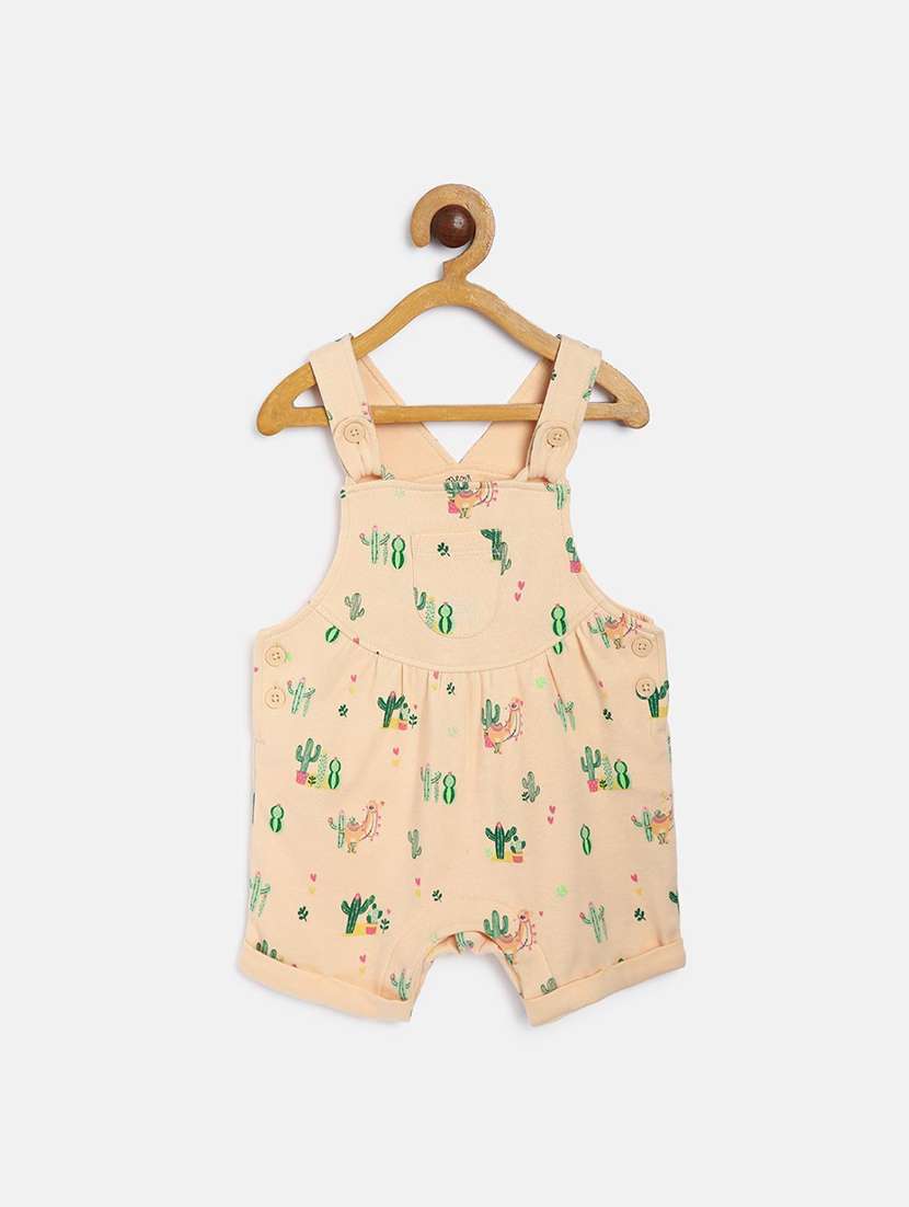 kids printed dungarees with t-shirt - 21187101 -  Standard Image - 3