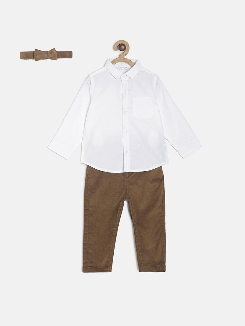 white cotton full length set - 21187360 - Zoom Image - 0