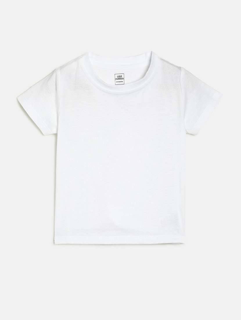 white cotton dungaree set - 21187909 -  Standard Image - 3