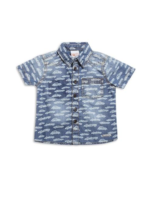 kids printed cotton shirt - 21188107 -  Standard Image - 0