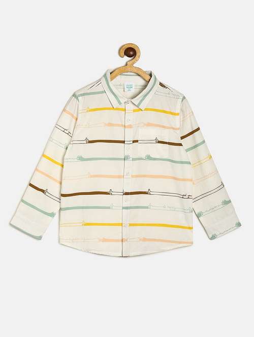 white cotton shirt - 21188321 - Standard Image - 0