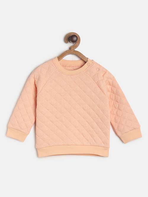 solid orange cotton sweatshirt - 21188399 - Standard Image - 0