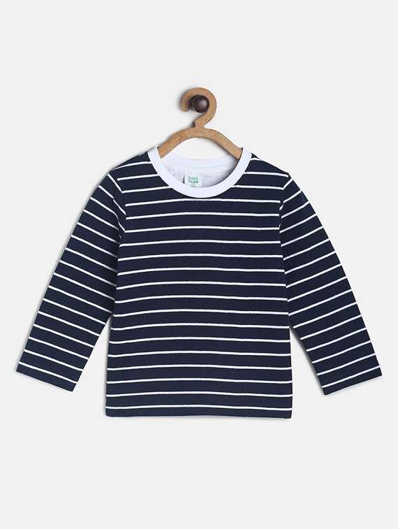 kids round neck printed t-shirt - 21188694 - Zoom Image - 0