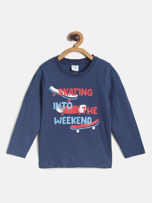 kids round neck printed t-shirt - 21188697 -  Standard Image - 0