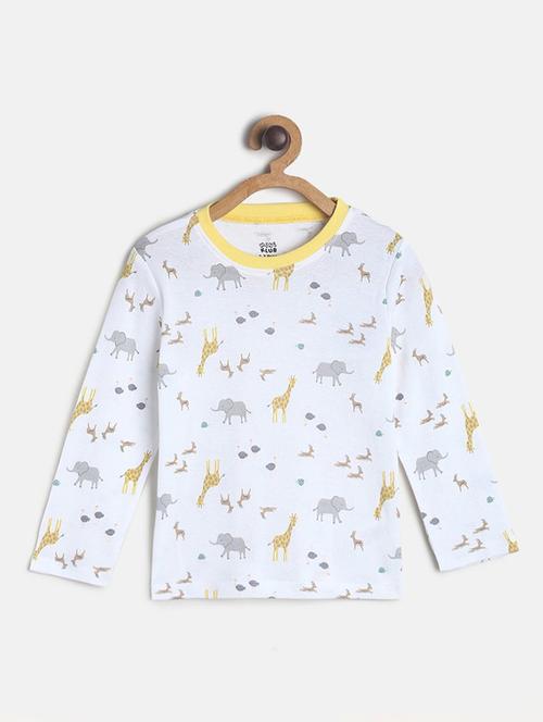 kids round neck printed t-shirt - 21188717 - Standard Image - 0