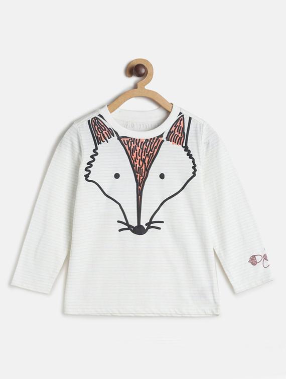 boy's round neck printed t-shirt - 21188741 - Zoom Image - 0