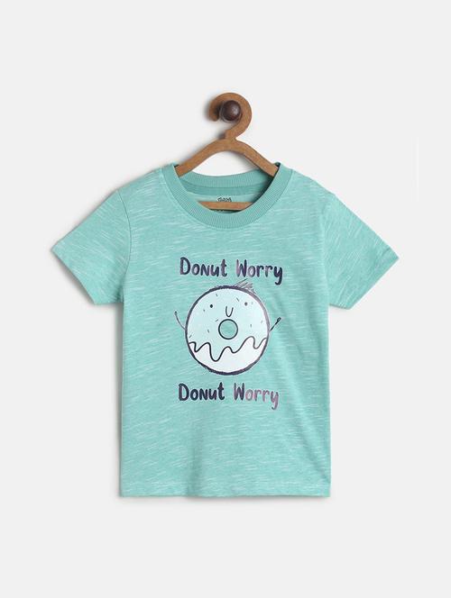 kids round neck printed t-shirt - 21188798 -  Standard Image - 0