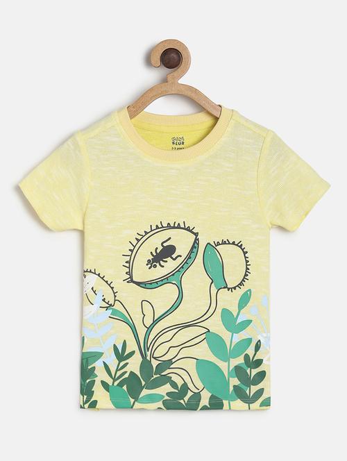 kids round neck printed t-shirt - 21188821 - Standard Image - 0