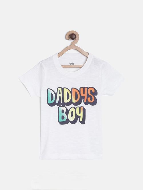 kids round neck printed t-shirt - 21188932 - Standard Image - 0