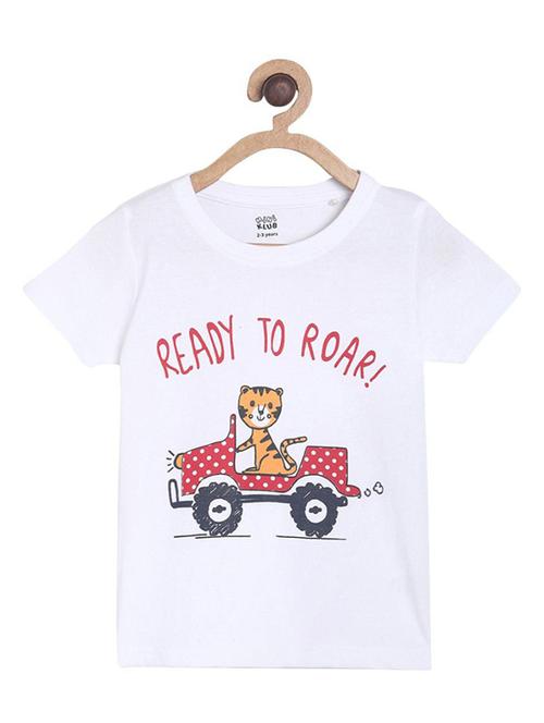 kids round neck printed t-shirt - 21189007 -  Standard Image - 0