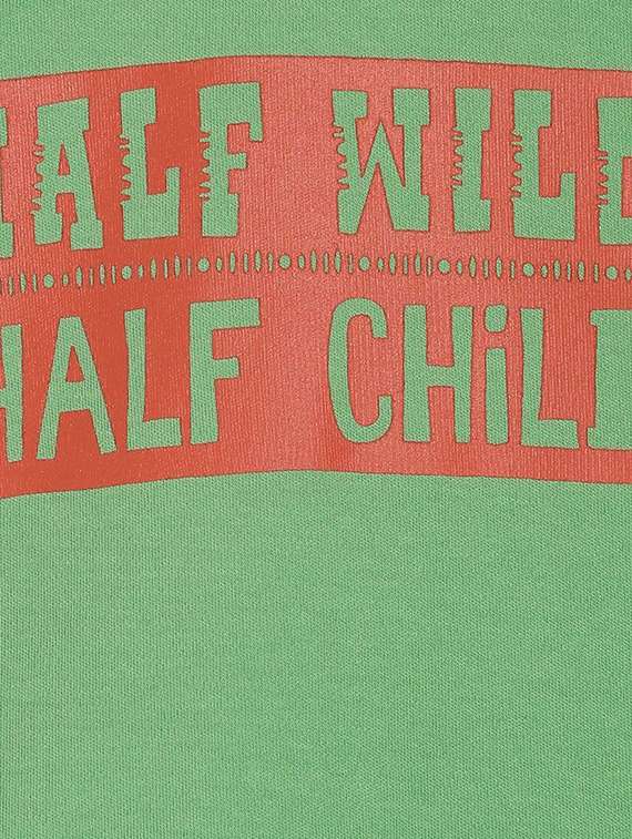 kids round neck typographic printed t-shirt - 21189022 - Standard Image - 3