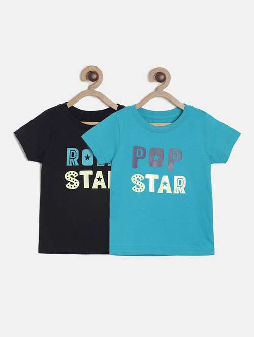 blue cotton tshirt - 21189034 - Standard Image - 0