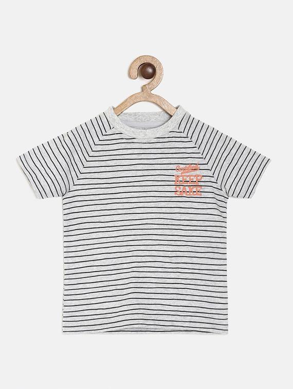 kids round neck printed t-shirt - 21189125 - Zoom Image - 0