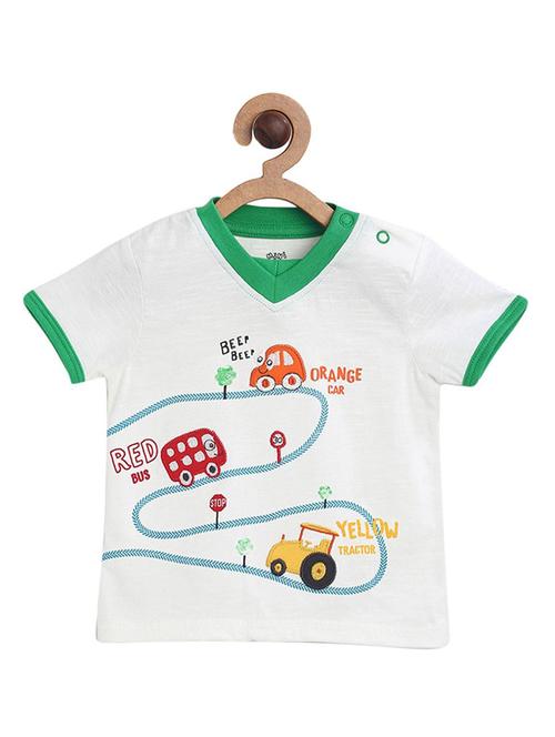 kids v neck white t-shirt - 21189293 -  Standard Image - 0