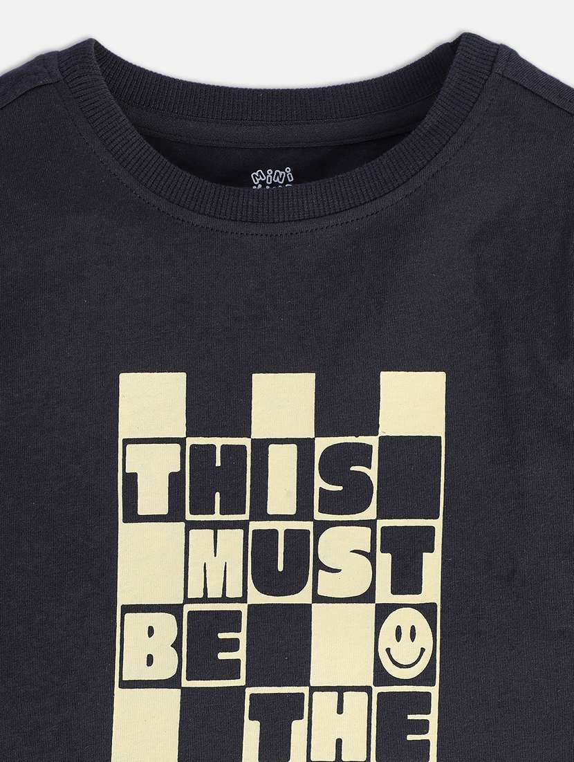boy's round neck printed t-shirt - 21190039 - Standard Image - 3