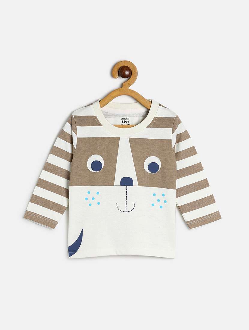 boy's round neck printed t-shirt - 21190078 - Zoom Image - 0