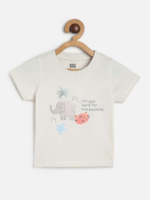 white cotton tshirt - 21190129 - Standard Image - 0