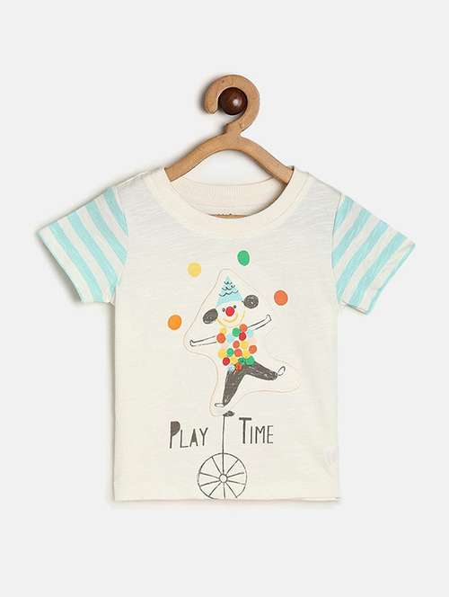 kids round neck printed t-shirt - 21190131 - Standard Image - 0