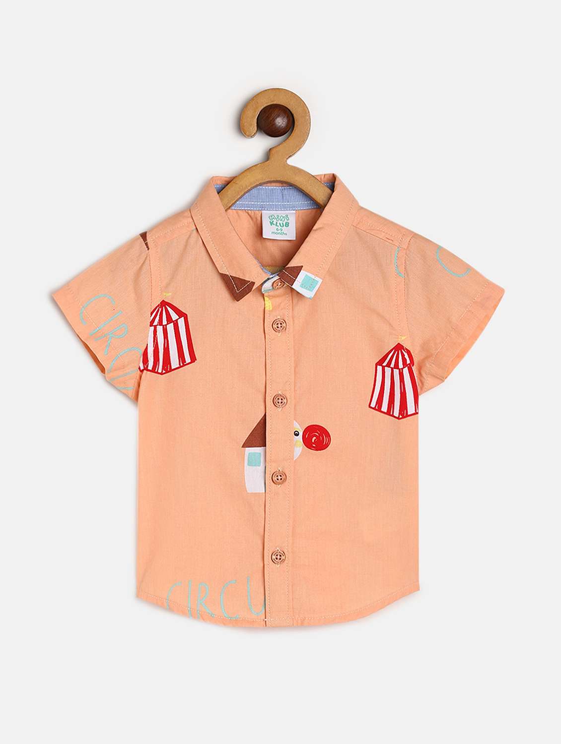 boy's short sleeve printed shirt