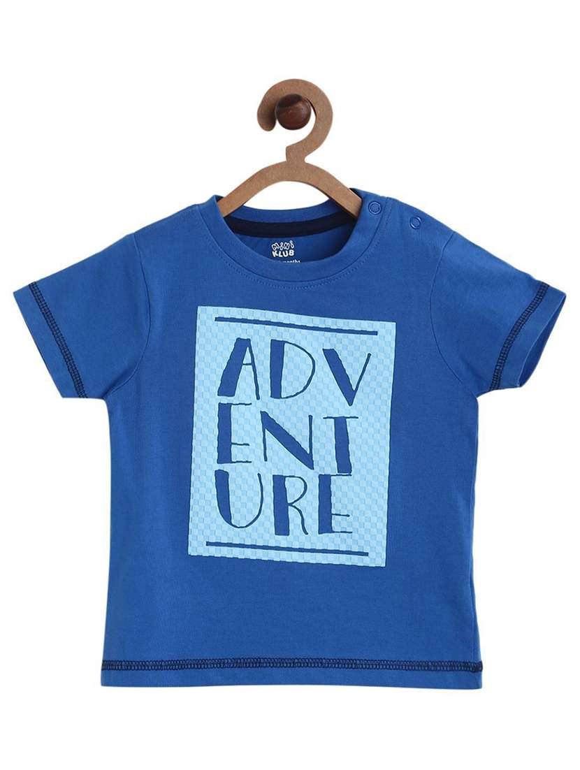 boy's round neck printed t-shirt - 21190366 -  Zoom Image - 0