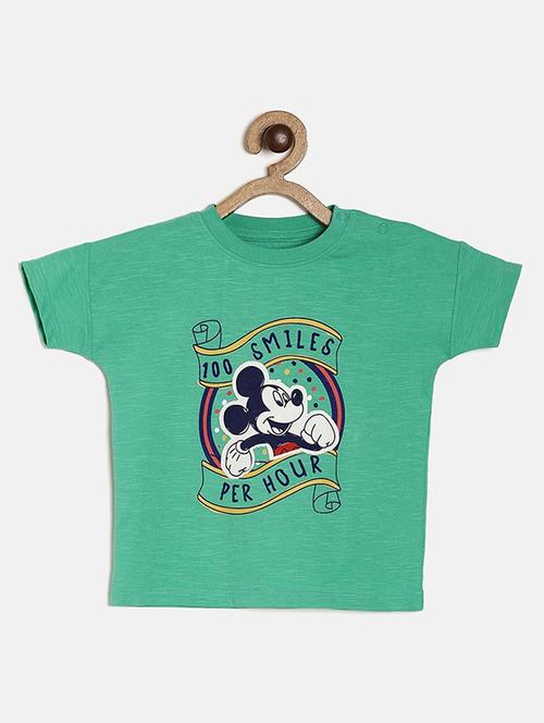 boy's round neck printed t-shirt - 21190383 - Standard Image - 0
