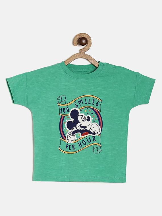 boy's round neck printed t-shirt - 21190383 - Zoom Image - 0