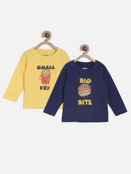 boys round neck cotton t-shirt - 21190393 -  Standard Image - 0