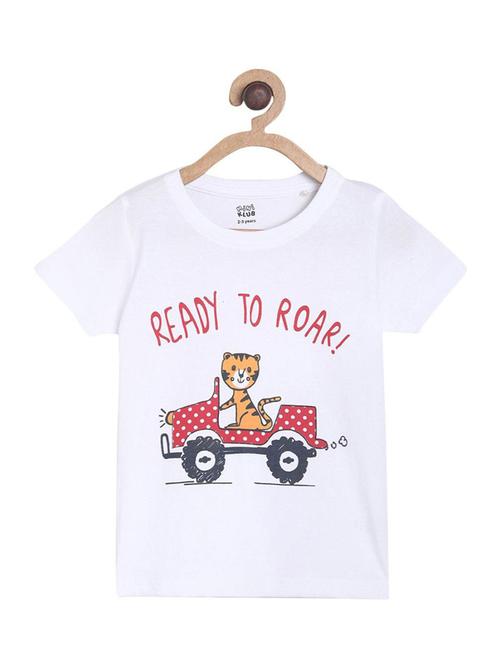 kids round neck cotton t-shirt - 21190404 -  Standard Image - 0