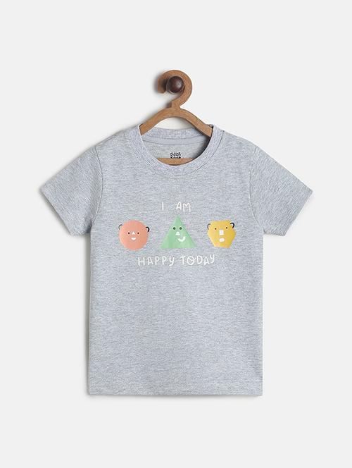 kids round neck cotton t-shirt - 21190415 - Standard Image - 0