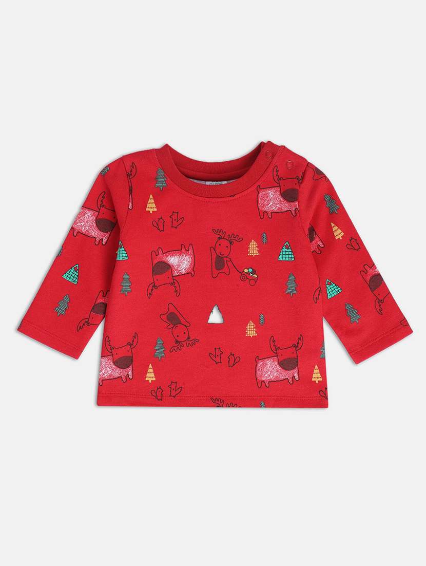 kids pack of 3 cotton t-shirt - 21190450 - Standard Image - 3