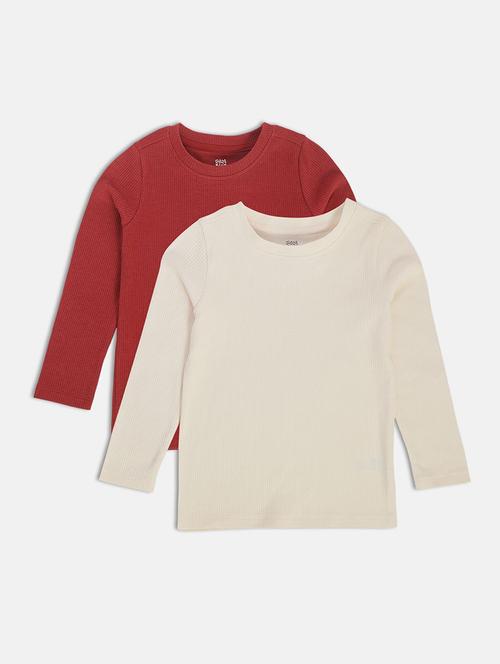 kids pack of 2 cotton t-shirt - 21190452 - Standard Image - 0