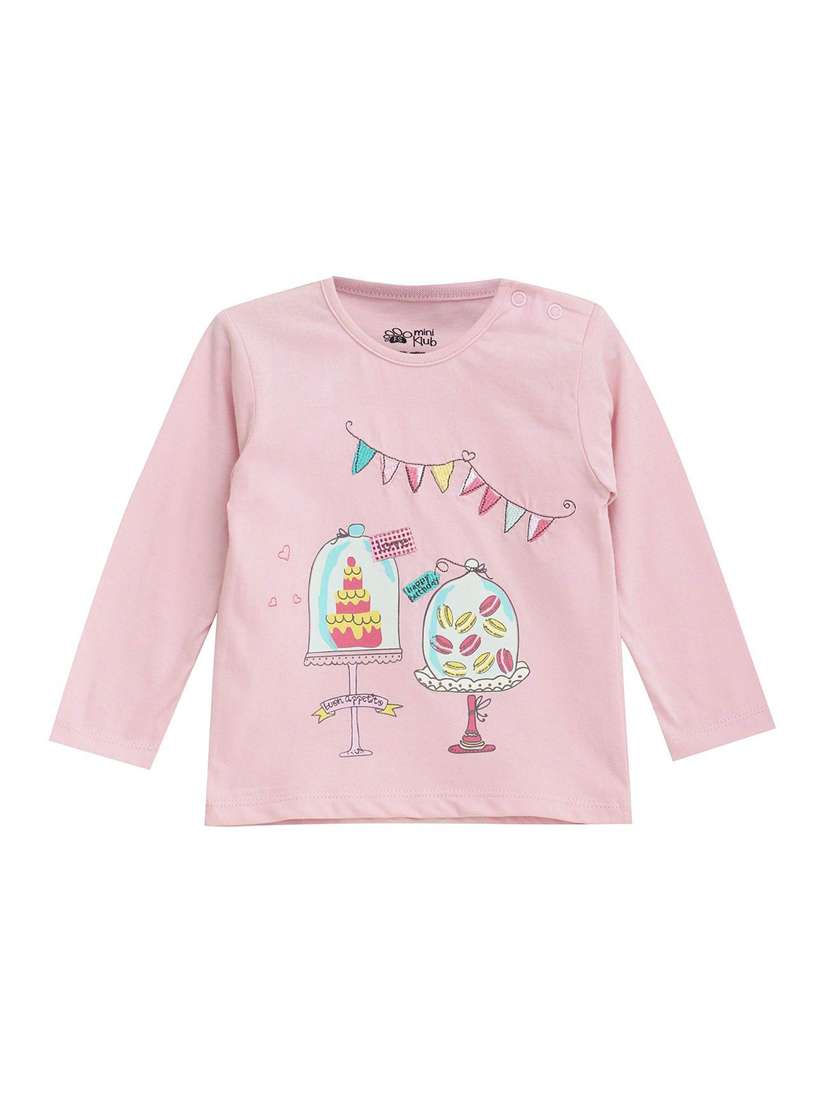 girls pack of 2 cotton tee - 21190936 - Standard Image - 3