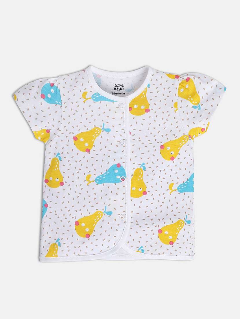 girls pack of 3 cotton tee - 21191173 - Standard Image - 3