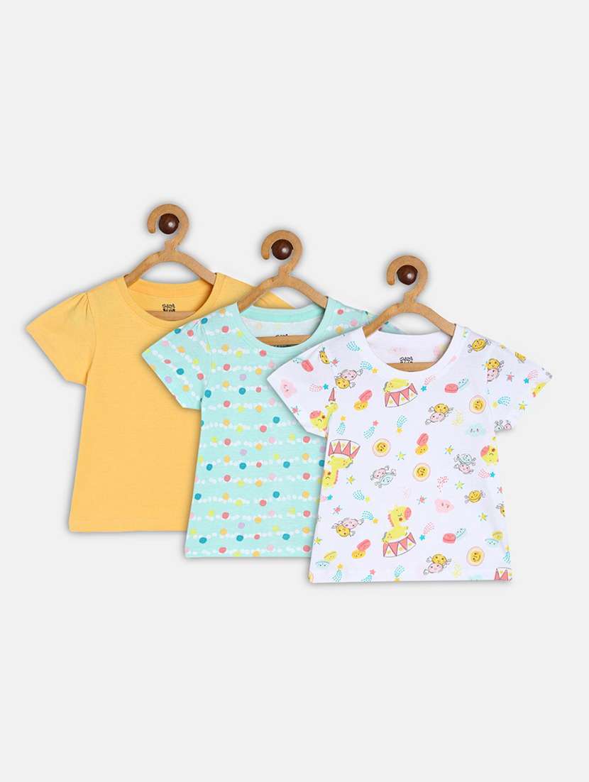 pack of 3 printed tee