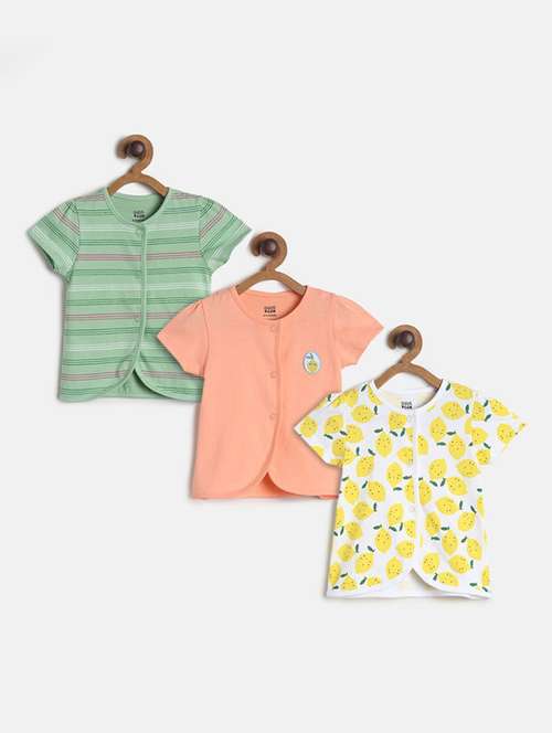 pack of 3 multi colored regular tee - 21191182 -  Standard Image - 0