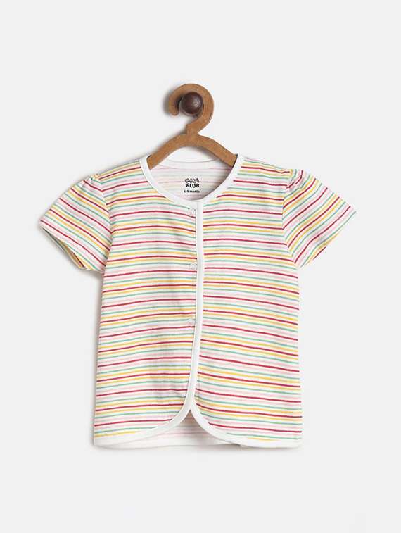 girls set of 3 printed regular tee - 21191186 - Standard Image - 3