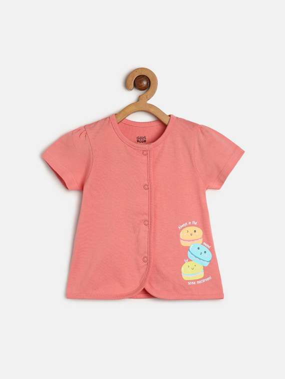 girls pack of 3 printed short sleeves tees - 21191188 - Standard Image - 3