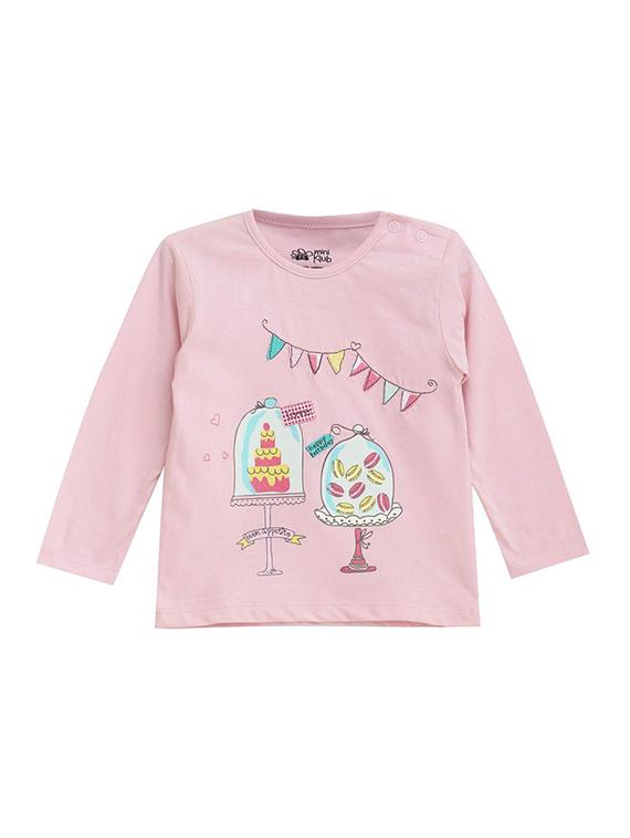 girls round neck set of 2printed regular tee - 21191237 - Standard Image - 3