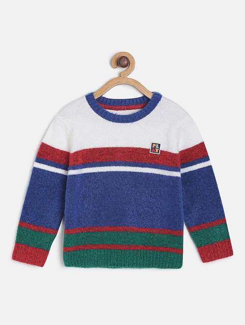 multi colored acrylic blend sweater - 21192205 -  Standard Image - 0