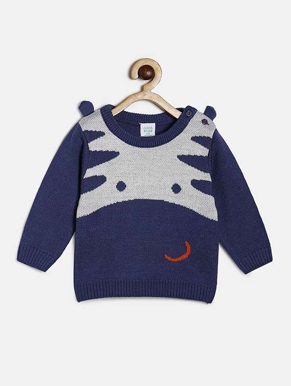 multi colored acrylic blend sweater