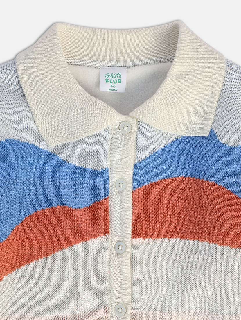 girl self designed long sleeves sweater - 21192495 -  Standard Image - 3