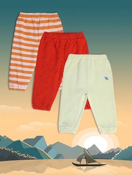 pack of 3 cotton jogger - 21192682 -  Standard Image - 0